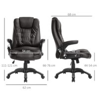 Massagesessel Bürostuhl 6-Punkt Massage Wärmefunktion – Produktfoto zeigt modernes Design, hochwertige Materialien und funktionale Eigenschaften ideal für Wohn- oder Arbeitsbereiche. Perfekt als Einrichtungsinspiration oder zur Produktpräsentation in einem Onlineshop.