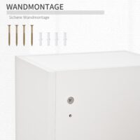 Medizinschrank Hausapotheke Erste-Hilfe-Schrank mit Schloss