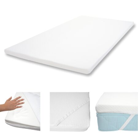 Memoryfoam Matratzentopper Viscoschaum 6cm 140x200cm