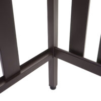 Metall Abdeckung braun für Klimaanlage und Wärmepumpe 80x90x39 cm