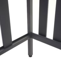 Metall Abdeckung grau für Klimaanlage und Wärmepumpe 80x90x39 cm