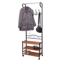 Metall-Garderobe Oshawa 186x65x34cm