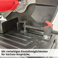 Metall-Kappsäge und Gehrungssäge mit 2600 Watt und 355-mm-Scheibe