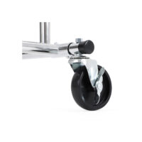 Metall-Kleiderständer Garderobenständer Heavy 110kg 129-169cm Chrom.