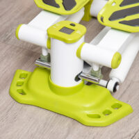 Gelber Mini Stepper mit LCD-Anzeige und rutschfester Oberfläche für Hometraining.