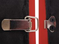 Modular Sessel ohne Armlehnen Mittelteil Lyon Kunstleder rot