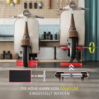 Motorradheber hydraulisch höhenverstellbar für Werkstatt 500kg