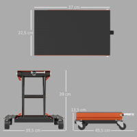 Motorradheber höhenverstellbar für Motorräder 500kg aus Stahl