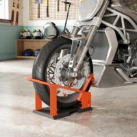 Motorradständer einstellbar für 15-21 Zoll Vorderrad hohe Tragkraft