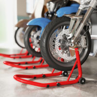 Motorradständer Set Motorradheber vorne bis 544kg Stahl