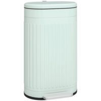 Mülleimer Treteimer mit Deckel und Soft-Close 30L grün