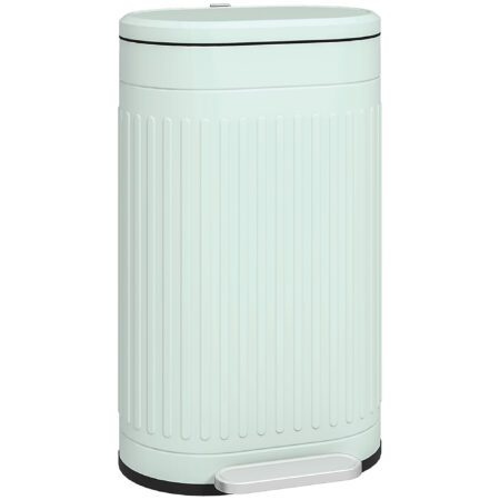 Mülleimer Treteimer mit Deckel und Soft-Close 30L grün