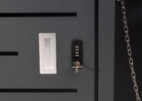 Mülltonnenbox 2er mit Pflanzkasten aus Edelstahl und Metall erweiterbar