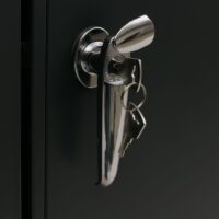 Mülltonnenbox Metall anthrazit 122x68x84 cm mit Deckel