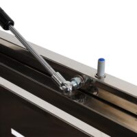 Mülltonnenverkleidung aus Edelstahl erweiterbar 103x60x62 cm