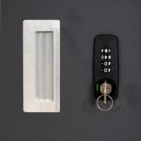 Mülltonnenverkleidung aus Stahl anthrazit erweiterbar 1er Box