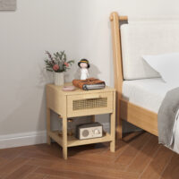 Nachttisch Beistelltisch mit Schublade für Schlafzimmer