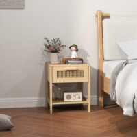 Nachttisch Beistelltisch mit Schublade für Schlafzimmer