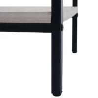 Nachttisch Kommode Beistelltisch Schublade Shabby-Look 59x43x36cm natur