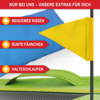 Große Nestschaukel mit 120cm Durchmesser für Kinder, wetterfest und robust.
