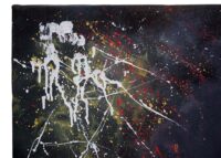 Handgemaltes Ölgemälde Frau auf Leinwand 80x120 cm