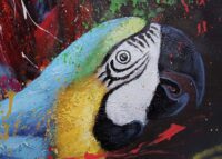 Handgemaltes Ölgemälde Frau auf Leinwand 80x120 cm