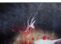 Handgemaltes Löwe Ölgemälde auf Leinwand 80x120 cm