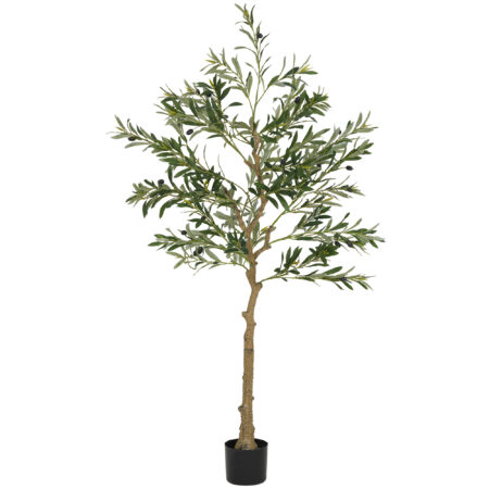Olivenbaum künstlich mit Topf als Dekopflanze 150cm