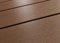 Outdoor-Küche Aluminium 3-teilig Garten anthrazit Holzoptik