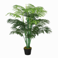 Palme Kunstpflanze künstlich im Topf für Wohnzimmer Balkon 125cm