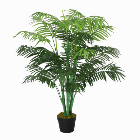 Palme Kunstpflanze künstlich im Topf für Wohnzimmer Balkon 125cm