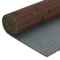 Paravent Raumteiler Sichtschutz aus Bambus Braun