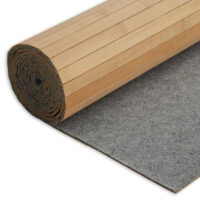 Paravent Raumteiler Sichtschutz aus Bambus Natur