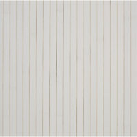 Paravent Raumteiler Sichtschutz aus Bambus Weiss