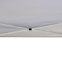 Blauer, wasserabweisender und faltbarer Pavillon 3x3m mit UV-Schutz und Tasche.