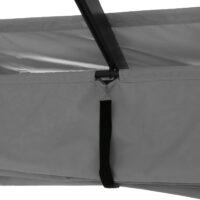 Aluminium Pergola 3x3 m grau mit UV50+ Schiebedach