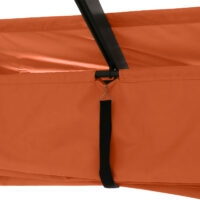 Aluminium Pergola 3x3 m terrakotta mit UV50+ Schiebedach