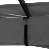 Aluminium Pergola 3x4 m anthrazit mit UV50+ Schiebedach