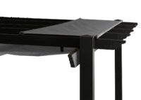 Aluminium Pergola 3x4 m grau mit UV50+ Schiebedach