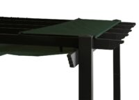 Aluminium Pergola 3x4 m mit UV50+ Schiebedach grün