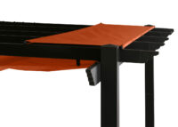 Aluminium Pergola 3x4 m mit UV50+ Schiebedach terrakotta