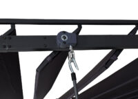 Aluminium Pergola 3x3 m mit Lamellendach anthrazit