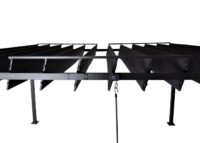 Aluminium Pergola 3x4 m mit Lamellendach anthrazit