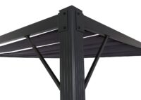 Aluminium Pergola 3x4 m mit Lamellendach anthrazit