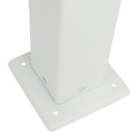 Pergola 3x6 m weiß Alu Terrassenüberdachung mit Polycarbonat Dach