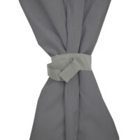 Ersatz Seitenwände Set grau für Pergola Pavillon 4x4 m Polyester