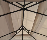 Ersatzdach creme für Pergola Pavillon 4,5x3,5 m wetterfest