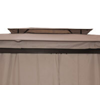 Ersatzdach creme für Pergola Pavillon 4,5x3,5 m wetterfest