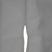 Pergola Gartenpavillon 4x4 m stabil mit Seitenwand hellgrau