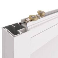 Aluminium Lamellen Set für Pergola 204x271 cm weiß 3-teilig